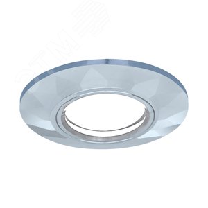 Backlight BL057 Круг Гран. Кристалл/Хром, Gu5.3, LED 4100K 1/40 3