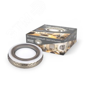 Светильник точечный Backlight BL082 Кругл. Бронза/Белый, Gu5.3, 3W, LED 3000K | BL082 | Gauss - фото 2