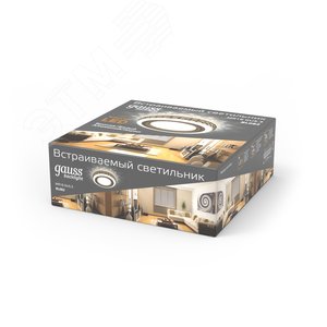 Светильник точечный Backlight BL082 Кругл. Бронза/Белый, Gu5.3, 3W, LED 3000K | BL082 | Gauss - фото 4