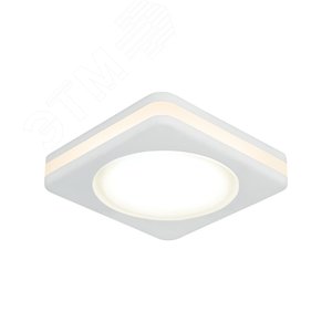 Светильник Backlight BL100 Квадрат. Белый, 5W, LED 3000K 1/60 (BL100) - Gauss