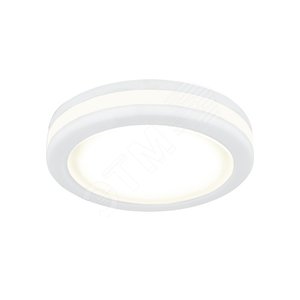 Backlight BL102 Кругл. Белый, 8W, LED 3000K 1/60 - Gauss