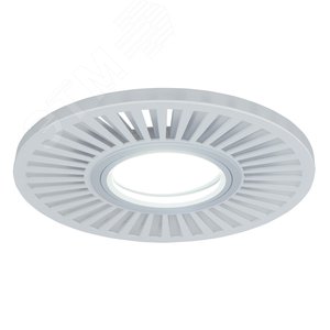 Светильник встраиваемый ДВО под лампу 3 Вт (max) 4000К IP20 d95х25 мм монт d60 мм Backlight