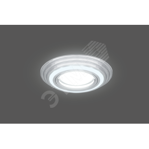 Светильник ИВО-3w 4000K,Gu5.3,кругл.хром BL139 Backlight Gauss (BL139)