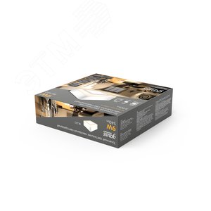 Светильник светодиодный ДБО 9 Вт 540 лм 3000К Белый IP20 145х145х40мм Алюминий Backlight 5