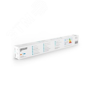 Светильник светодиодный настенный ДПБ-14 Вт 910 Лм 200-240 В 605 мм 605 мм LED акцентный BR012 Melissa Gauss (BR012) - фото 7