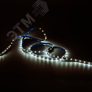 Лента светодиодная 4.8 Вт/м DC 12В 3000К IP20 60LED SMD2835 (блистер 2м) 312 лм/м Basic - фото 3