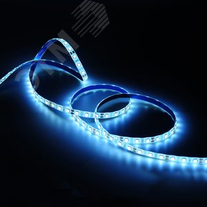 Лента светодиодная 10 Вт/м DC 12В 4000К IP65 60LED SMD5050 (блистер 3м) 700 лм/м Basic - фото 3
