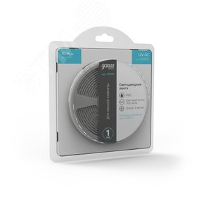 Лента светодиодная 10 Вт/м DC 12В 4000К IP65 60LED SMD5050 (блистер 3м) 700 лм/м Basic - фото 5