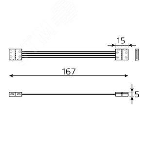 Набор коннекторов для светодиодной RGB ленты 5050 10мм Basic - фото 4