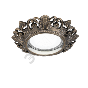 Antique CA053 Круг. Бронза Gu5.3 1/40