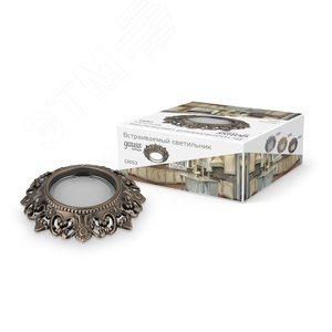 Antique CA053 Круг. Бронза Gu5.3 1/40 3