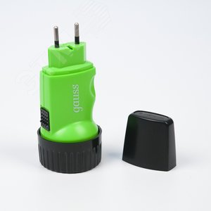 Фонарь ручной LED 1 Вт 40 Лм NI-MH 250mAh модель GFL103 Gauss (GF103) - фото 3