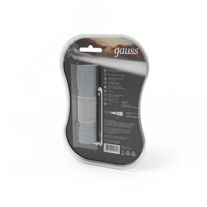 Фонарь ручной LED 1 Вт 50 Лм 3xAAA модель GFL106 Gauss (GF106) - фото 6
