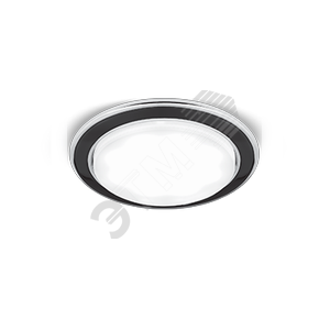 Светильник точечный Tablet GX103 Хром/Черный, GX530 | GX103 | Gauss