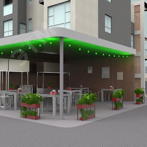 Гирлянда светодиодная Белт Лайт 10 несменных ламп 7,7 м IP44 зеленый Holiday Gauss (HL061) - фото 7