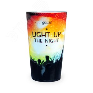 Стакан с подсветкой модель Party 3XLR44 LED LCUP - Gauss
