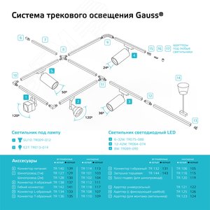Заглушка для трекового шинопровода Белый Track - фото 5