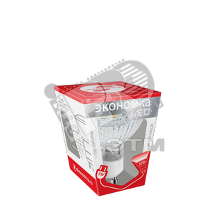 Лампа светодиодная LED 3Вт GU10 230v 4500K 240лм Экономка (Eco_LED3wGU10C45) - Экономка