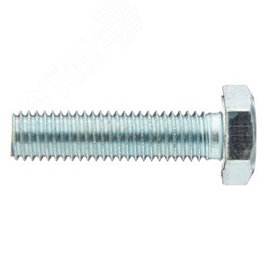 Болт DIN933 М8х90 шестигранная голова полная резьба оцинкованный (25кг / 760шт)