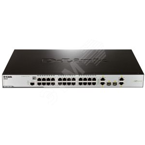 Коммутатор L2 управляемый (DES-3200-28P/C1A) - D-Link