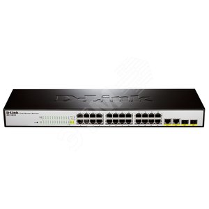 Коммутатор EasySmart 26x10/100 (DES-1100-26/A1A) - D-Link