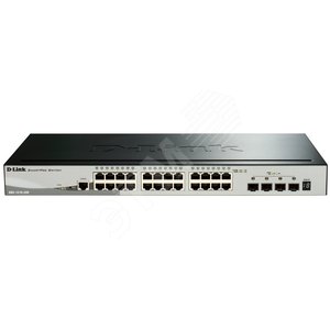 Коммутатор управляемый L2 28 портов RJ45/SFP  10 100 1000 10000 (10G) Мб/с - D-Link