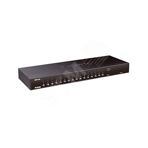 Переключатель на 16 компьютеров профессиональный (KVM-450/E) - D-Link