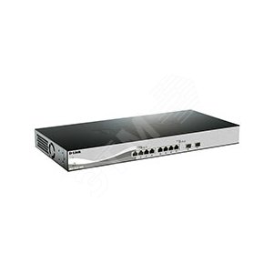 Коммутатор Smart уровня 2+ с 8 портами 10GBase-T и 2 портами SFP+ (DXS-1210-10TS/A1A) - D-Link