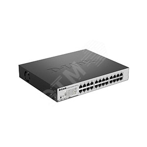 Коммутатор 12-порторв 10/100/1000Base-T PoE + 12-портов 10/100/1000Base-T Metro Ethernet (DGS-1100-24P/ME/B1A) - D-Link