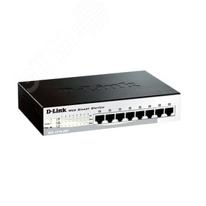 Коммутатор 8 ports PoE (DL-DES-1210-08P/C2A) - D-Link