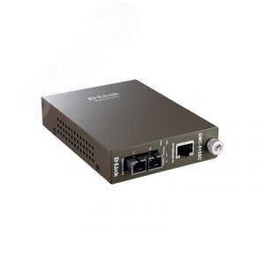 Медиаконвертер 1хSC, 1хRJ45, Tx:1310/Rx:1310, до 15 км - D-Link
