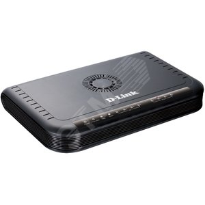 Шлюз SIP VoIP 4хFXS, 4xLAN 10/100, 1xWAN 10/100, роутер (DL-DVG-5004S/D1A) - D-Link