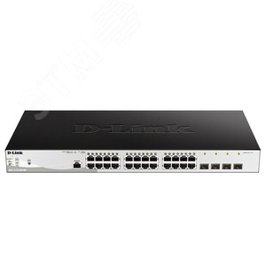 Управляемый монтируемый в 19 стойку (DL-DGS-1210-28P/ME/B1A) - D-Link
