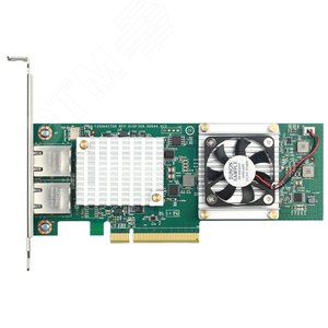 Адаптер cетевой PCI Express 2 порта 10GBase-T DL-DXE-820T (DL-DXE-820T) - D-Link