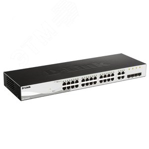 Коммутатор WebSmart с 24 портами 10/100/1000Base-T и 4 комбо-портами 100/1000Base-T/SFP (DL-DGS-1210-28/F2A) - D-Link