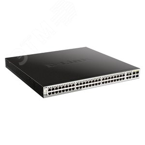 Коммутатор DL-DGS-1210-52MP/F2A с 48 портами      10/100/1000Base и 4 портами 1000Base-X SFP PoE (DL-DGS-1210-52MP/F2A) - D-Link