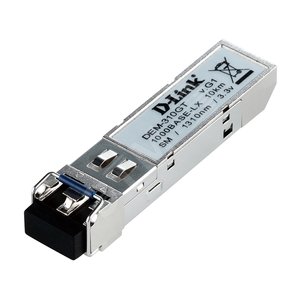 Модуль SFP-трансивер с 1портом1000Base-LXи        поддержкой DDM для одномодового оптического кабеля(до10км) (DL-DEM-310GT-DD/G1A) - D-Link