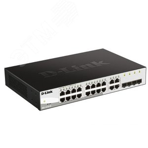 Коммутатор WebSmart 16 портов 10/100/1000 МБ/с DL-DGS-1210-20/F2A (DL-DGS-1210-20/F2A) - D-Link