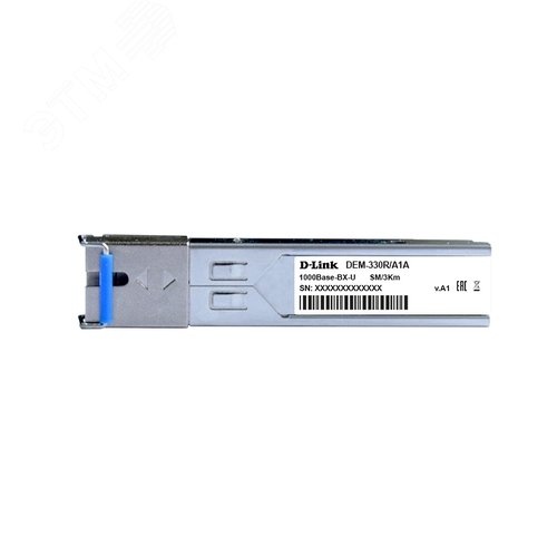Модуль SFP 1хLC, 1.25 Гб/с, SC, WDM Tx:1310/Rx:1550 нм, до 3/10 км - фото 4