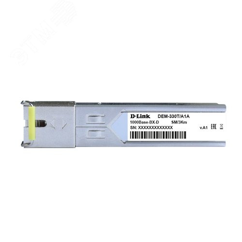Модуль SFP 1хLC, 1.25 Гб/с, SC, WDM Tx:1550/Rx:1310 нм, до 3/10 км - фото 4