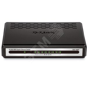Коммутатор 8 портов 10/100/1000 (DL-DGS-1008A/D1A) - D-Link