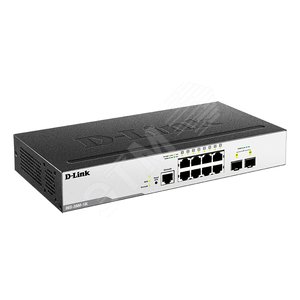 Коммутатор управляемый L2  8 портов RJ45/SFP 10 100 1000 Мб/с - D-Link