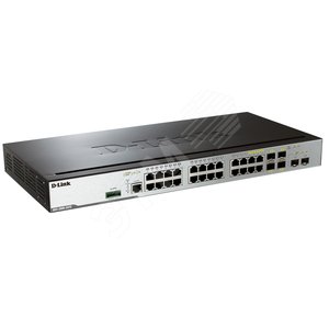 Коммутатор 26 портов L2 (DL-DGS-3000-26TC/A2A) - D-Link