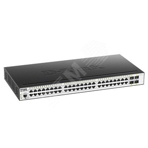 Коммутатор управляемый L2 52 порта RJ45/SFP 10 100 1000 Мб/с - D-Link