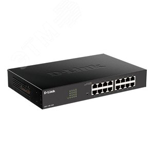 Коммутатор управляемый L2 16 портов 10/100/1000Base-T DL-DGS-1100-16V2/A1A (DL-DGS-1100-16V2/A1A) - D-Link