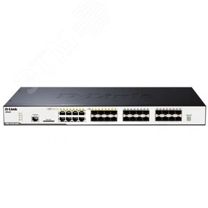 Коммутатор управляемый гигабитный 24 порта DL-DGS-3120-24TC/B1ASI (DL-DGS-3120-24TC/B1ASI) - D-Link