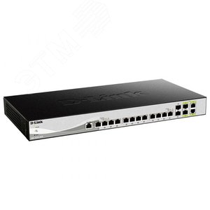 Коммутатор Smart L2+ 16 портов 10GBase-T DL-DXS-1210-16TC/A2A (DL-DXS-1210-16TC/A2A) - D-Link