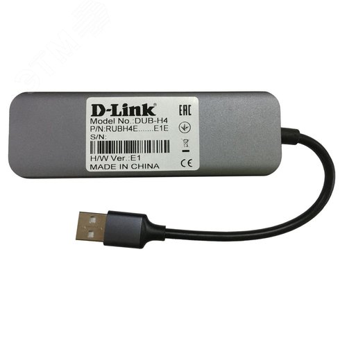 Концентратор с 4 портами USB 2.0 DL-DUB-H4/E1A (DL-DUB-H4/E1A) - фото 3