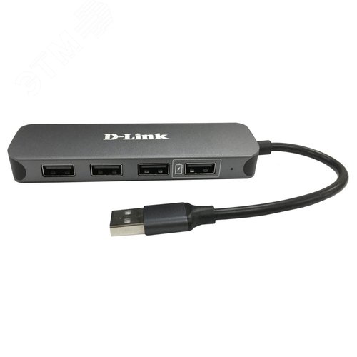 Концентратор с 4 портами USB 2.0 DL-DUB-H4/E1A (DL-DUB-H4/E1A) - D-Link