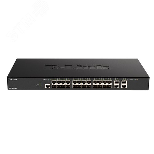 Коммутатор управляемый L2  28 портов RJ45/SFP 10000 (10G) Мб/с - фото 2